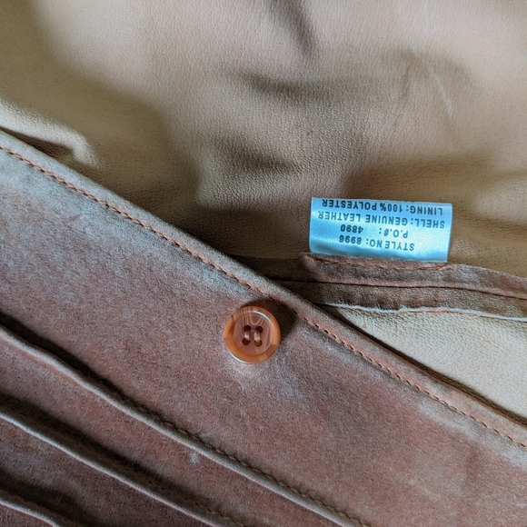 Margaret Godfrey leather suede jacket - Picture 4 of 11